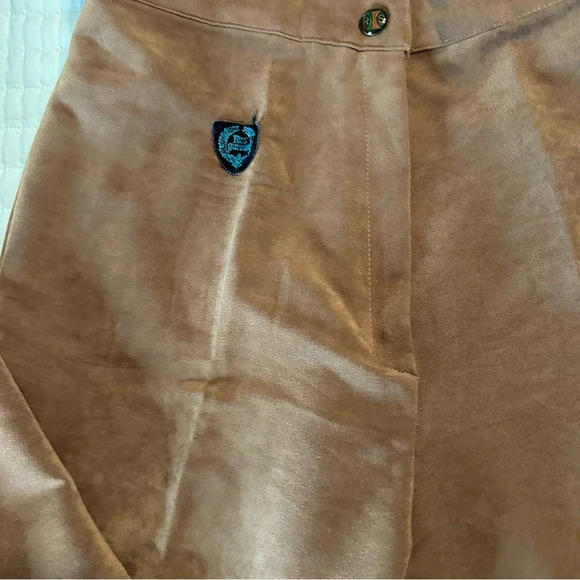 Rae Gurson Vintage Velvety Stirrup Pants-(30) approx S/6, black(j10 - Picture 10 of 15